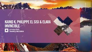 Kaimo K & Philippe El Sisi And Elara - Invincible [Amsterdam Trance] Extended