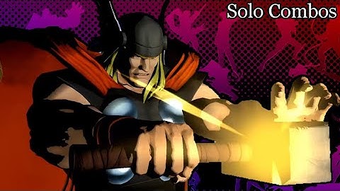 UMVC3 Thor Solo Combos 1