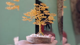 How To Make A Wire Tree | DIY Wire Tree | Mini Bonsai Wire Tree screenshot 2