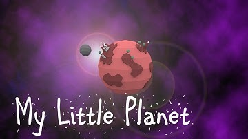 My Little Planet I Low Poly Planet I Speed Art / Timelapse