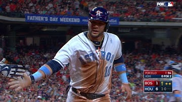 BOS@HOU: Gurriel scores on a double play