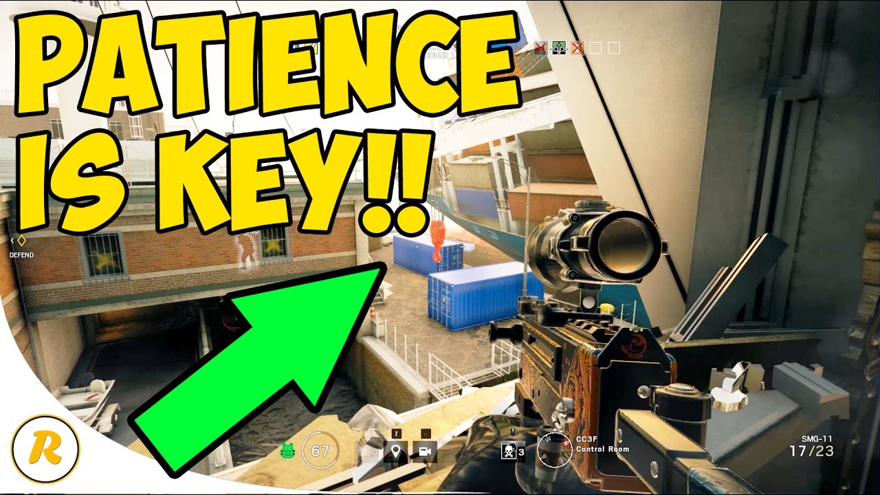 PATIENCE IS KEY!! - Rainbow Six: Siege - YouTube