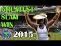 Wimbledon 2015 | Serena's GREATEST Grand Slam Triumph