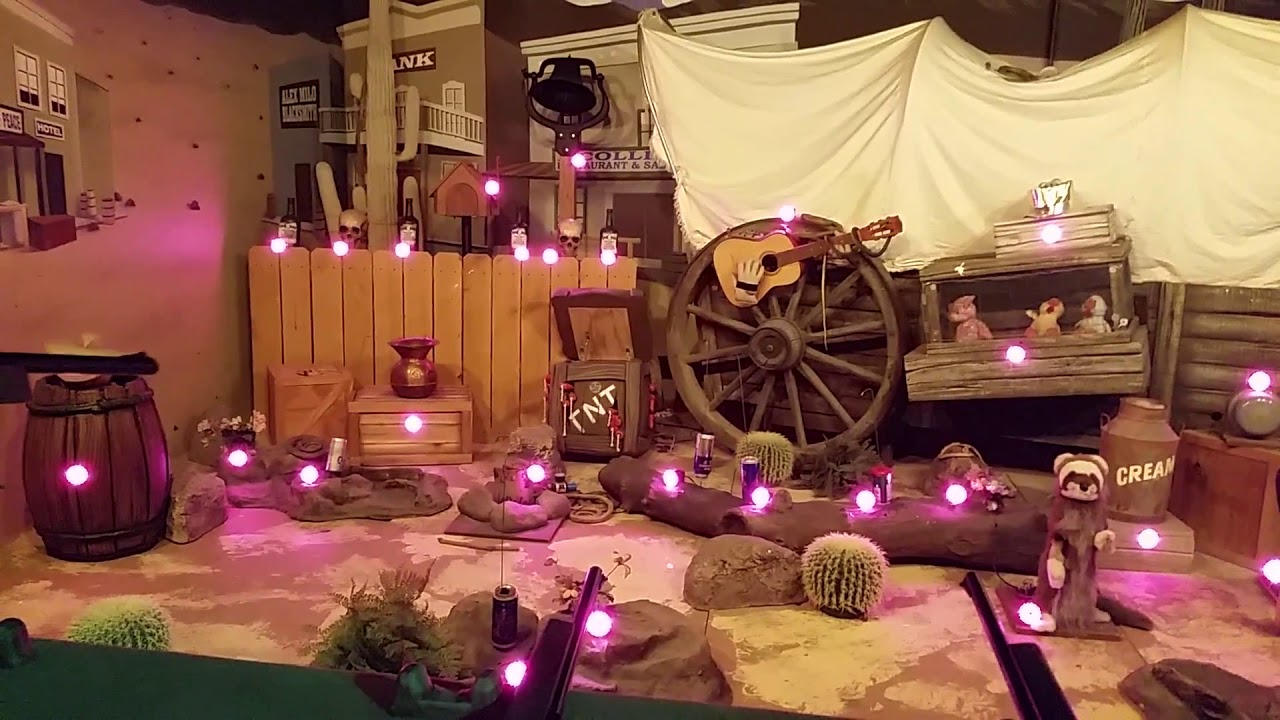 Wild West Shooting Gallery at  Great Canadian Midway  Clifton Hill, Niagara Falls Canada