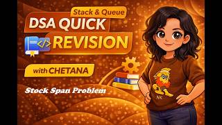 13. Stock span problem | Stack