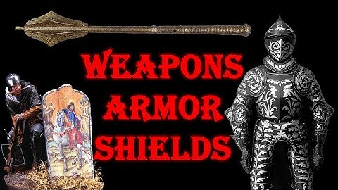 TURNING HISTORY INTO RPG MECHANICS and how DND gets weapons armor and shields wrong
