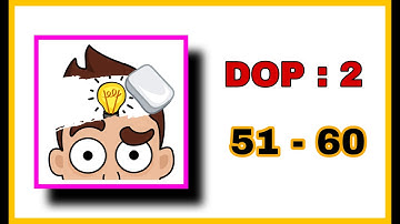 DOP 2: Delete One Part 2  Level 51-60 Walkthrough Solution Gameplay by   Mobile Gaming Junction