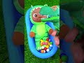 Satysfing ASMR | Bathtub Full of Mixing Candy and Slime