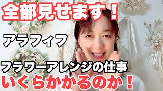 【アラフィフフリーランスの仕事】買い付けから梱包まで／一体いくらで仕入れているのか！／リースの作り方