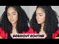 HOW TO: Braid Out Routine on Blown Out Hair