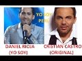 YO SOY CRISTIAN CASTRO DANIEL RIOJA DE BOLIVIA COMPARACION CON VERDADERO CRISTIAN  ANGEL