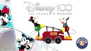 Disneys Mickey Mouse & Minnie Mouse Handcar by Lionel
