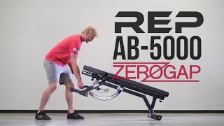 REP AB-5000 Adjustable Bench with ZeroGap™