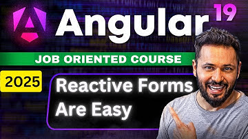 Angular 19 Tutorial #36 Easy Angular Reactive Forms Tutorial