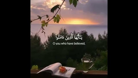 إن الله وملائكته يصلون على النبي - تلاوة هادئه بصوت الشيخ اسلام صبحي جميل جدا