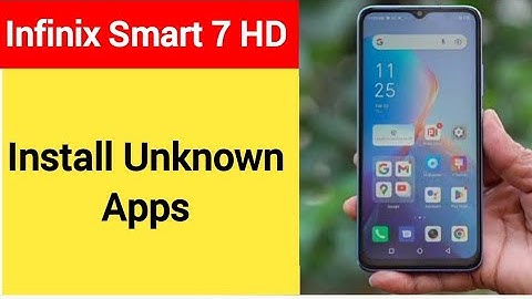 How to install unknown apps, install APK, Infinix Smart 7 HD me third party app install kaise karen,