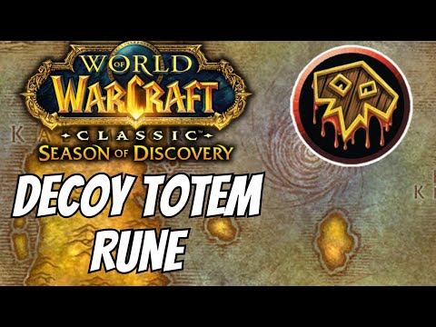 Decoy Totem Rune Location For Shamans | Season Of Discovery Phase 2