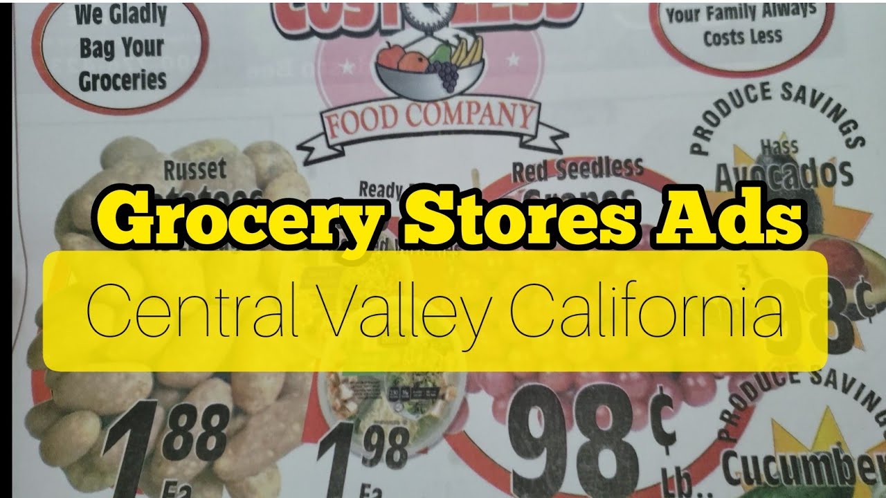 Grocery Store Sales Ads Central Valley California Prices YouTube