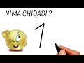 Rasm chizish, 1 sonidan rasm chizish/Comment dessiner / Necə çəkmək lazım gəldi?