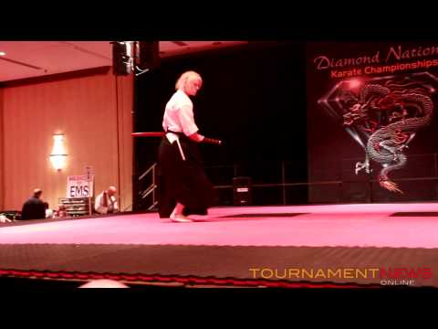 Stephen Grass Traditional Weapons Runoffs at Diamond Nationals 2012