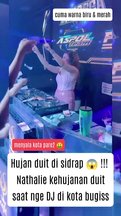 MOMEN NATHALIE KEHUJ4N4N DUIT SAAT DJ DI PARE PARE #beritaartis #nathalieholscher #hiburan