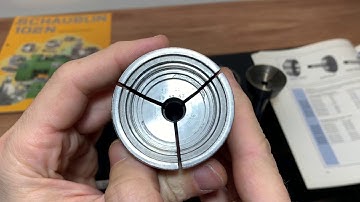 Schaublin 102  Complete set size 2 external-gripping collets W20