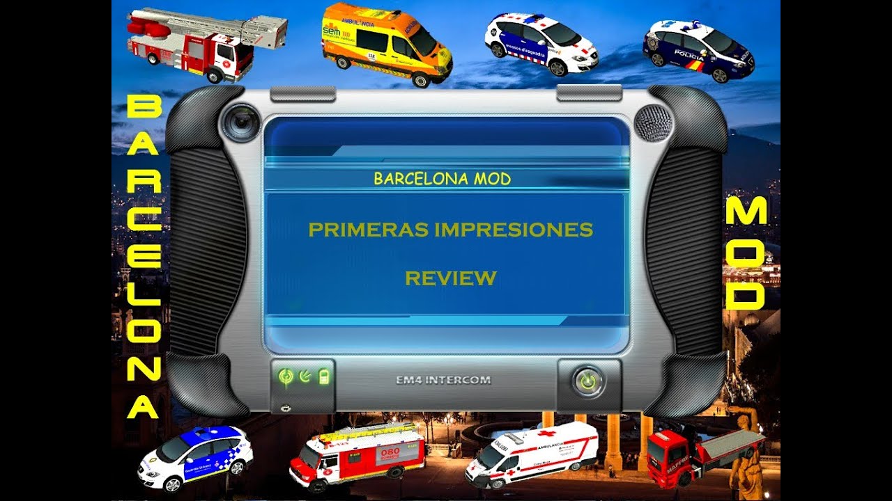 Review de Emergency 4 Barcelona Mod 1.3 - YouTube