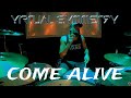 Come Alive - Virtual Symmetry - Andrea Gianangeli - Drum Cam Live Switzerland