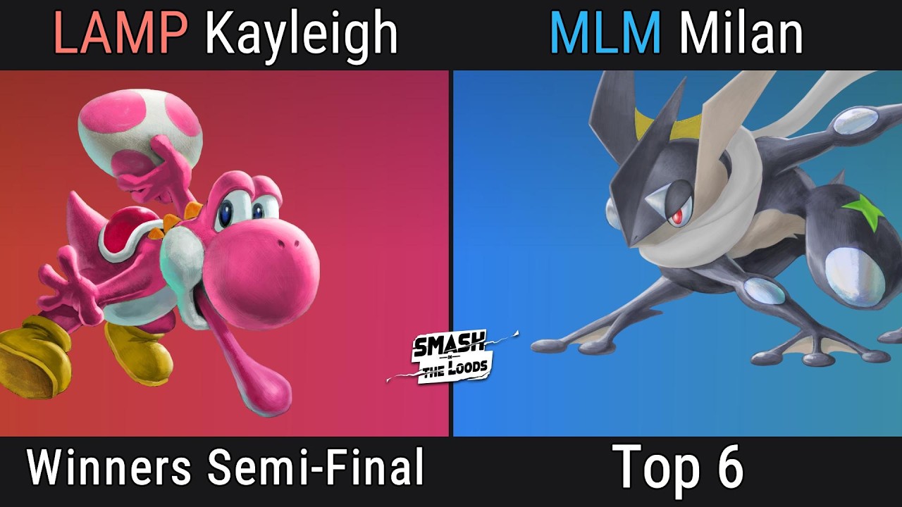 Smash in the loods 25: Kayleigh (Yoshi) vs Milan (Greninja)