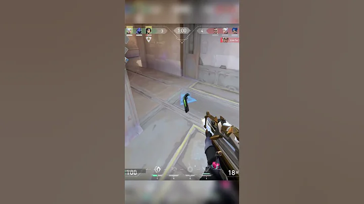 Omen vs npc jett #valorant #valorantclutchmoments #valorantclips #1v5ace #gaming #jett #omen