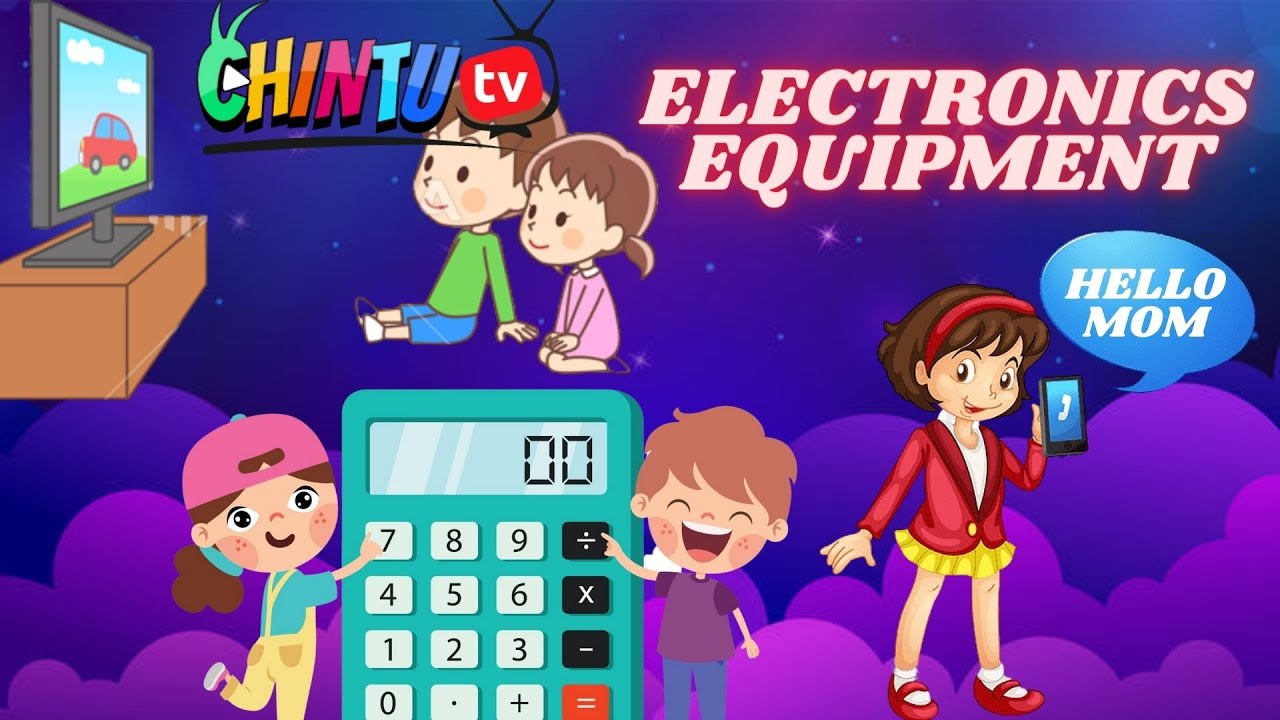 CHINTU TV बच्चों के लिए इलेक्ट्रॉनिक सामग्री एक मजेदार तरीका शिक्षा