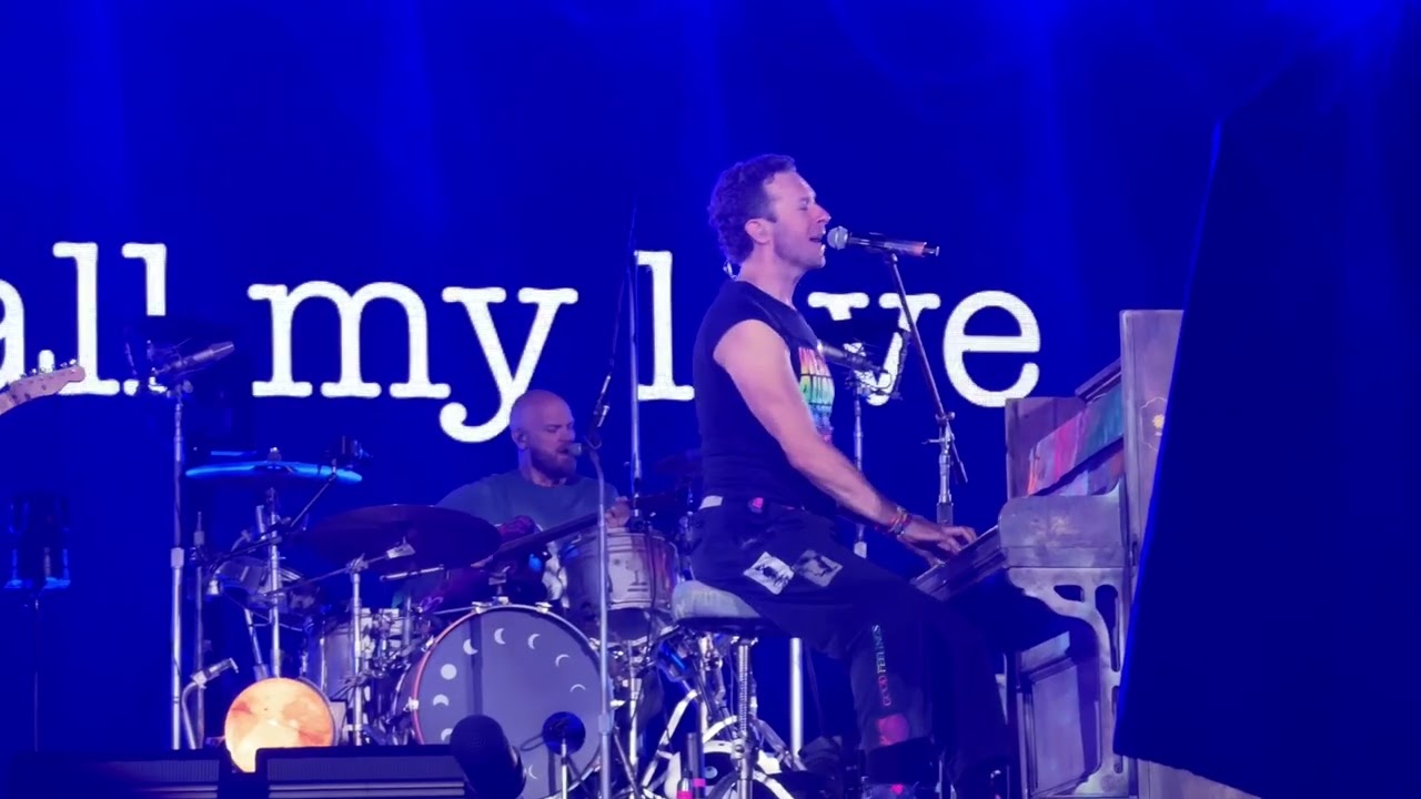 Coldplay-All my Love- Wembley Stadium. August 23 2025