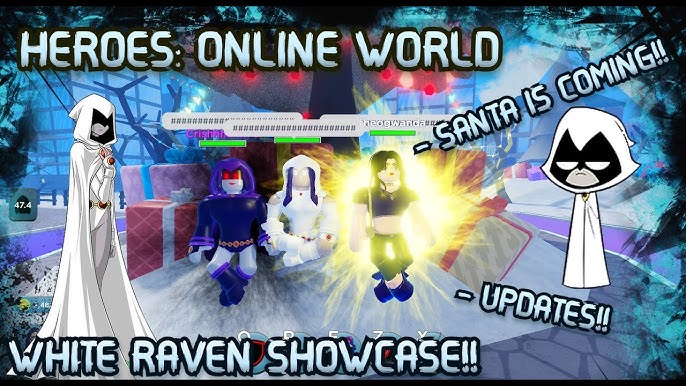HEROES:ONLINE WORLD-(NEW CODE) ELEVEN & STORMY FULL SHOWCASE