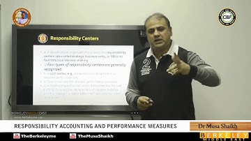 CMA Part 1   Responsibility Accounting and Performance Measures