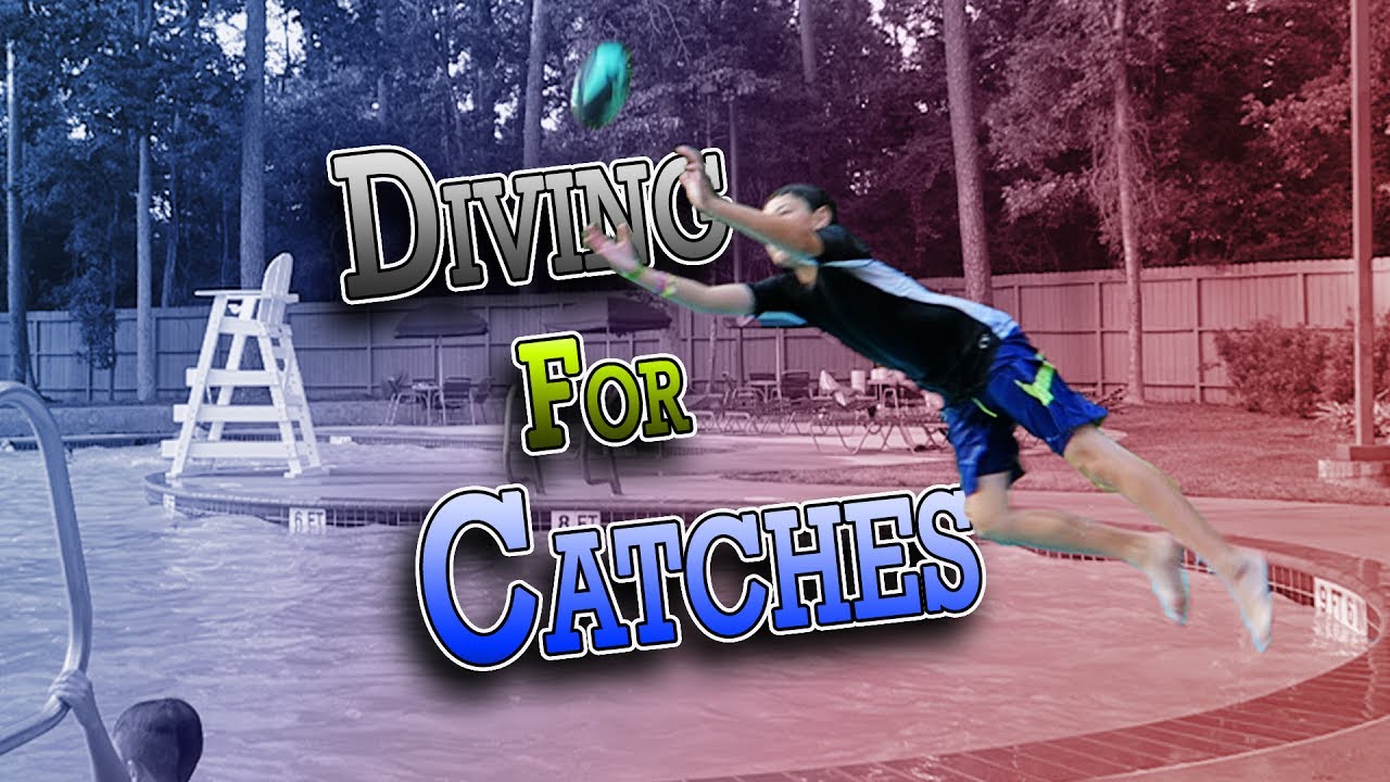 DIVING FOR CATCHES AT THE LOCAL POOL ERIKTV365 YouTube