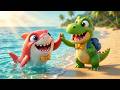 El Bebé Dinosaurio Visita la Playa 🏖️ Episodio Canciones Infantiles y Rimas para Niños y Bebés