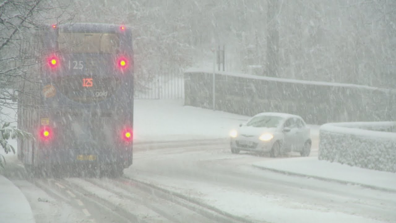 Severe weather warnings issues after heavy snowfall