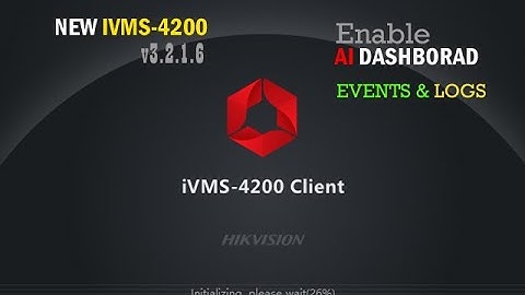 IVMS-4200 (NEW) INSTALLATION | ENABLE AI DASHBOARD | HIKVISION IVMS-4200 v3.2.1.6