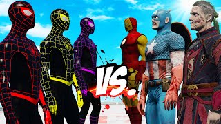 Spider-Man Color Trio Vs Zombie Trio To Save Gwenpool - Epic Superheroes War