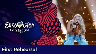 Anja Nissen - Where I Am Denmark First Rehearsal In Kyiv