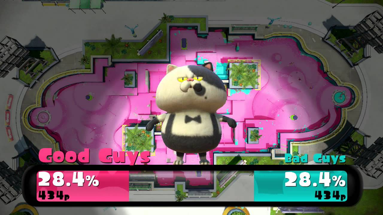 Splatoon: Φracles Liquid 3v4 LOL