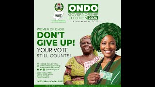 Women of Ondo, your voice matters