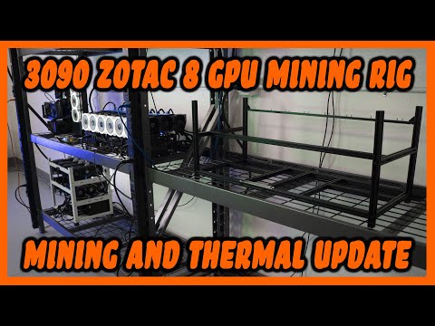 Our Biggest Build Yet - 3090 Zotac 8 GPU Mining Rig - Part 3