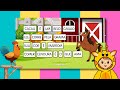 Textos curtos simples para leitura - Leitura - Animais da fazenda | Consciência fonológica