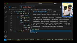 No Talk...❌Only CODE. 🧑‍💻✅#Longest Palindromic String (With Python, Leetcode Problem-5)🐍🧩