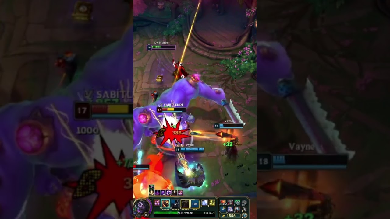 League Of Legends in en dengeli şampiyonu Mundo #reels #leagueoflegends #keşfet