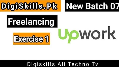 Freelancing Exercise 1 Batch 7 Digiskills | Digiskills freelancing Exercise 1 solution batch 7