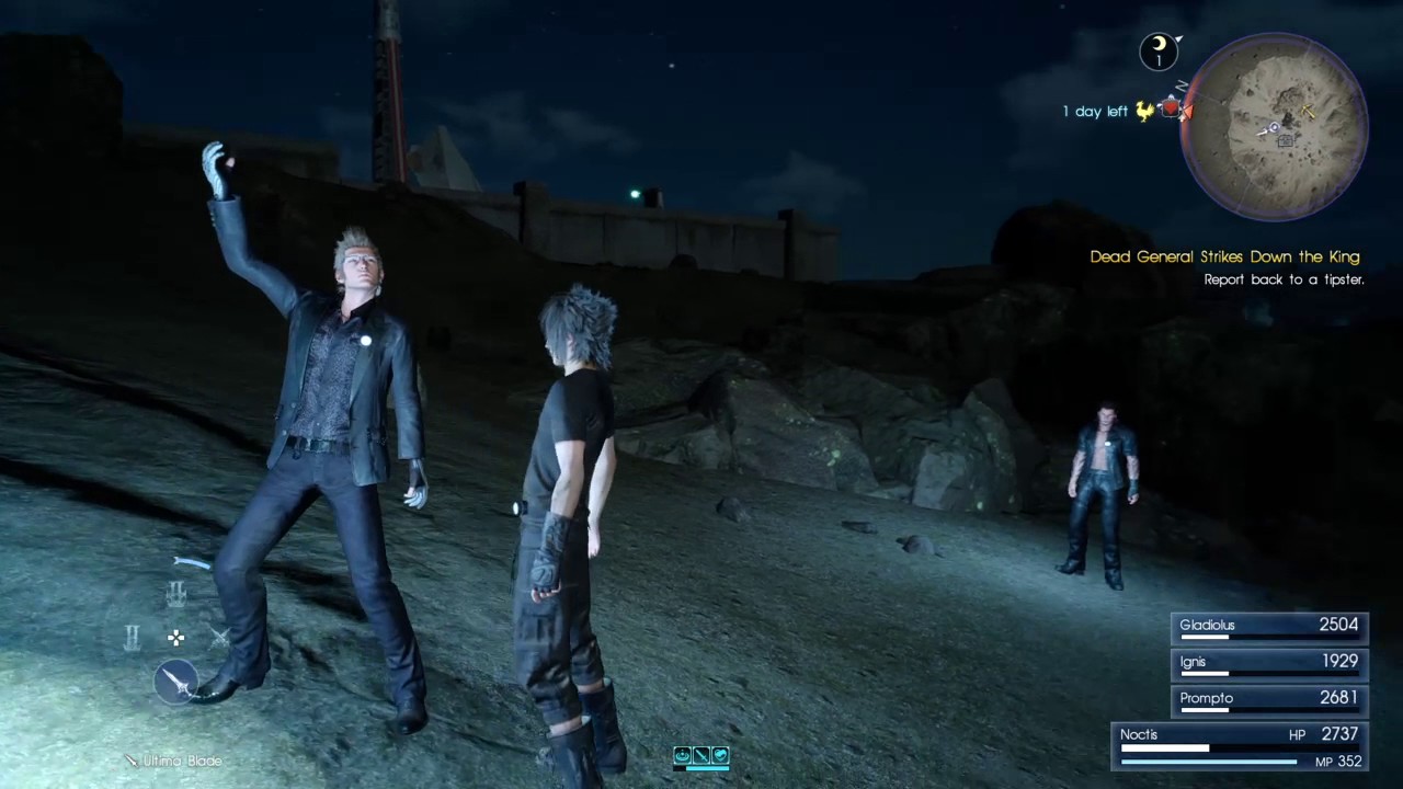 Ffxv Ignis Are You Ok Post Game Youtube