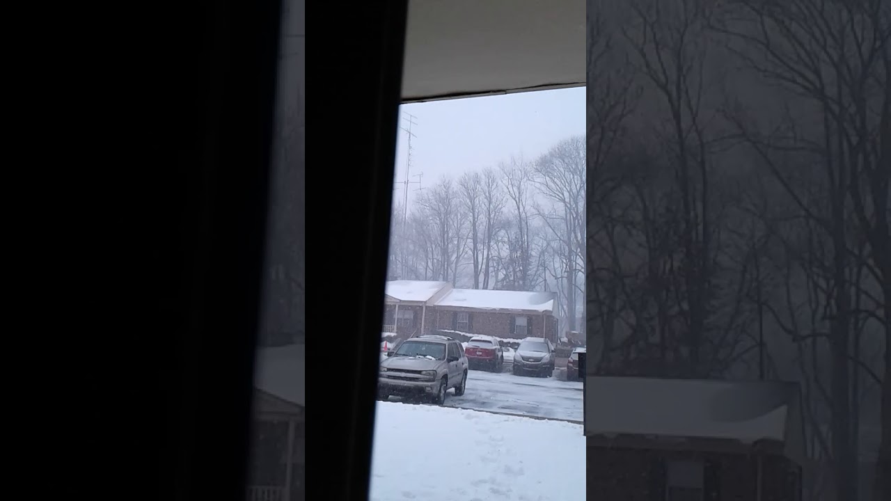 winter storm here in South Bend Indiana