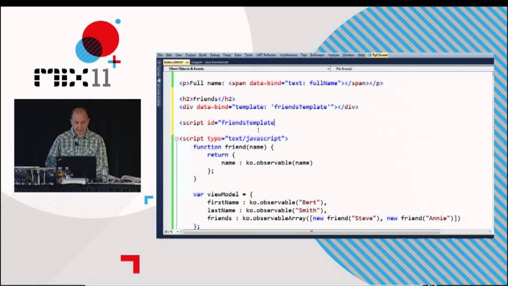 Knockout JS - 2011 MIX conference - YouTube